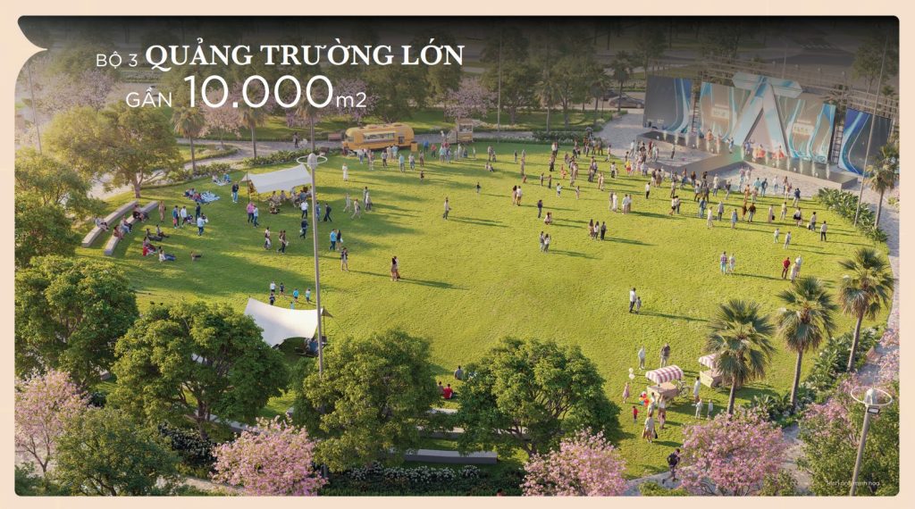 Bộ 3 quảng trường lớn