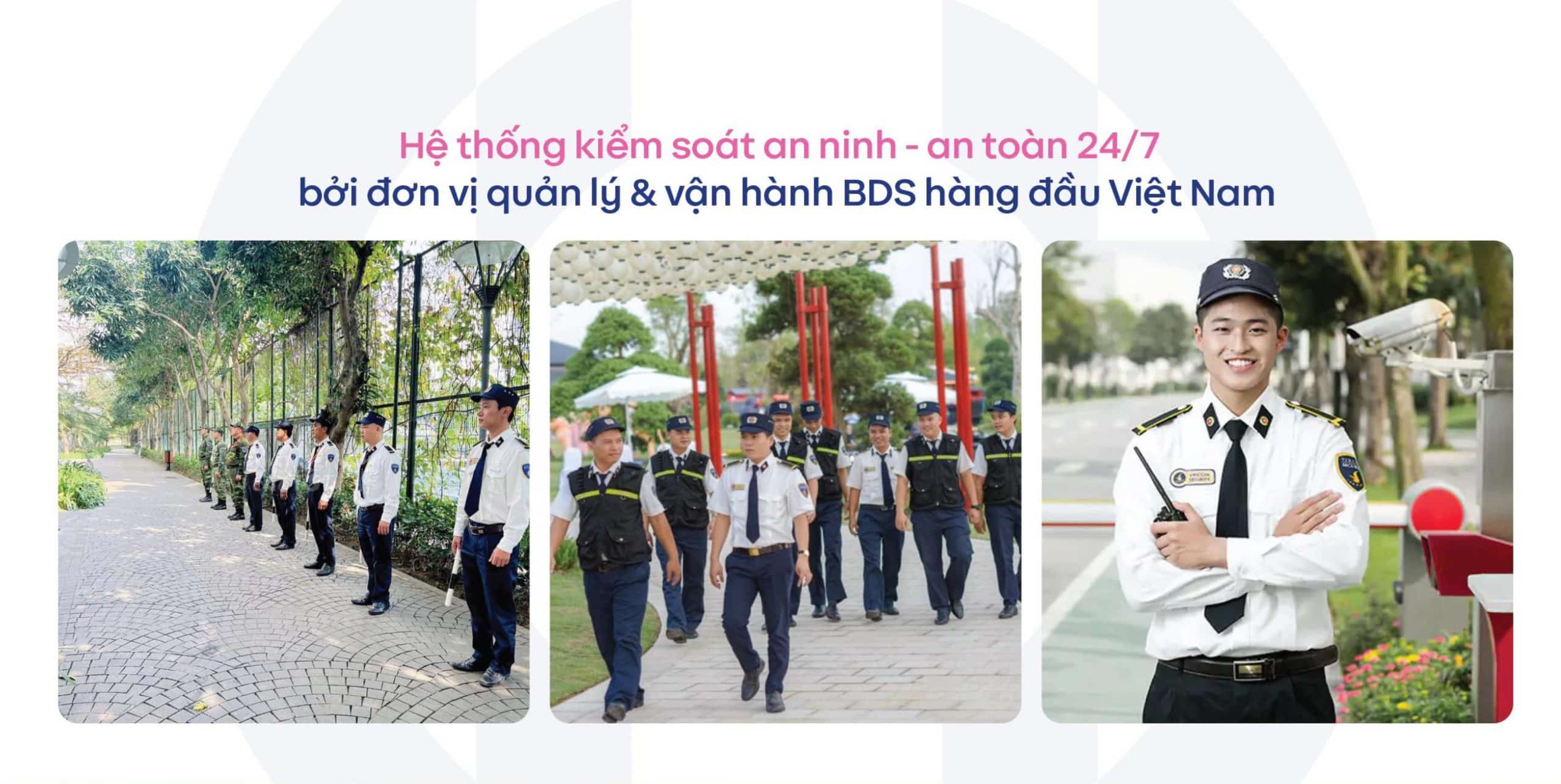 Biệt Thự Vinhomes Đan Phượng (Vinhomes Wonder City) 8 Hệ thống an ninh đảm bảo an toàn tuyệt đối cho cư dân Vin Đan Phượng